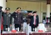 Polres Padang Lawas menghadiri Upacara Hari Lahir Pancasila Ke 80 tahun 2025